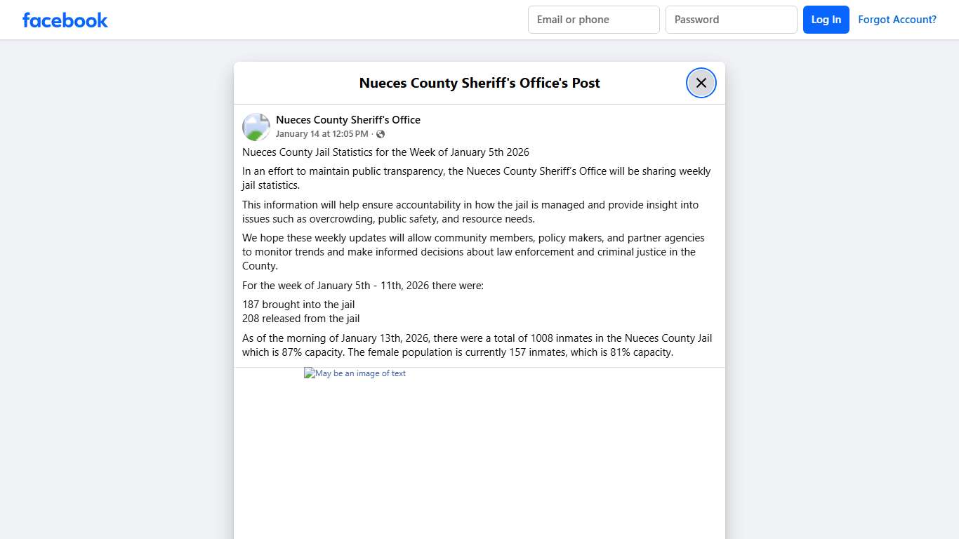 Nueces County Jail... - Nueces County Sheriff's Office | Facebook